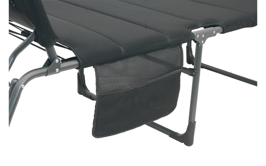 Crespo Sonnenliege Air-Deluxe AP/363 L Schwarz