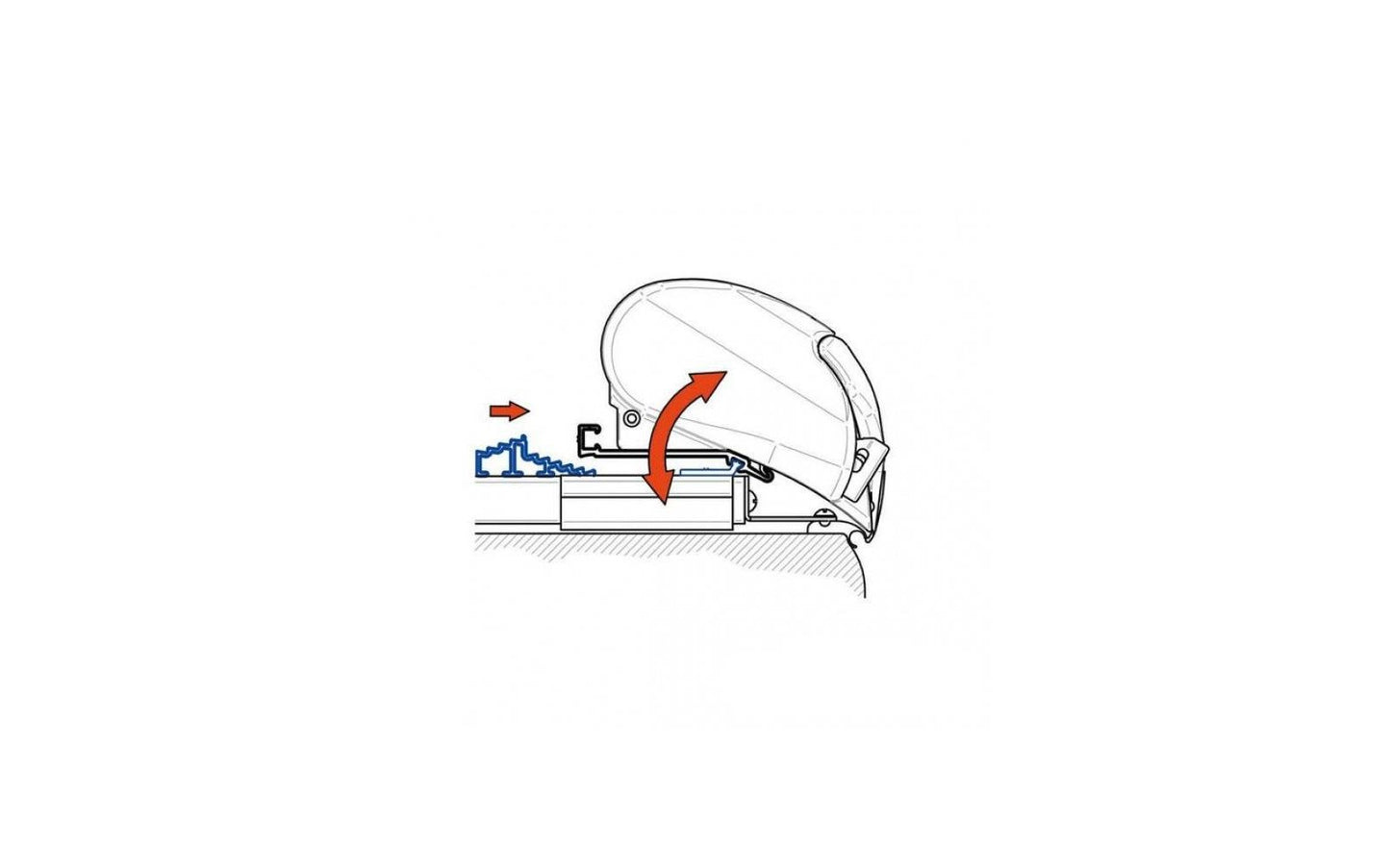 Thule Montageschienen Inkl. Adapter