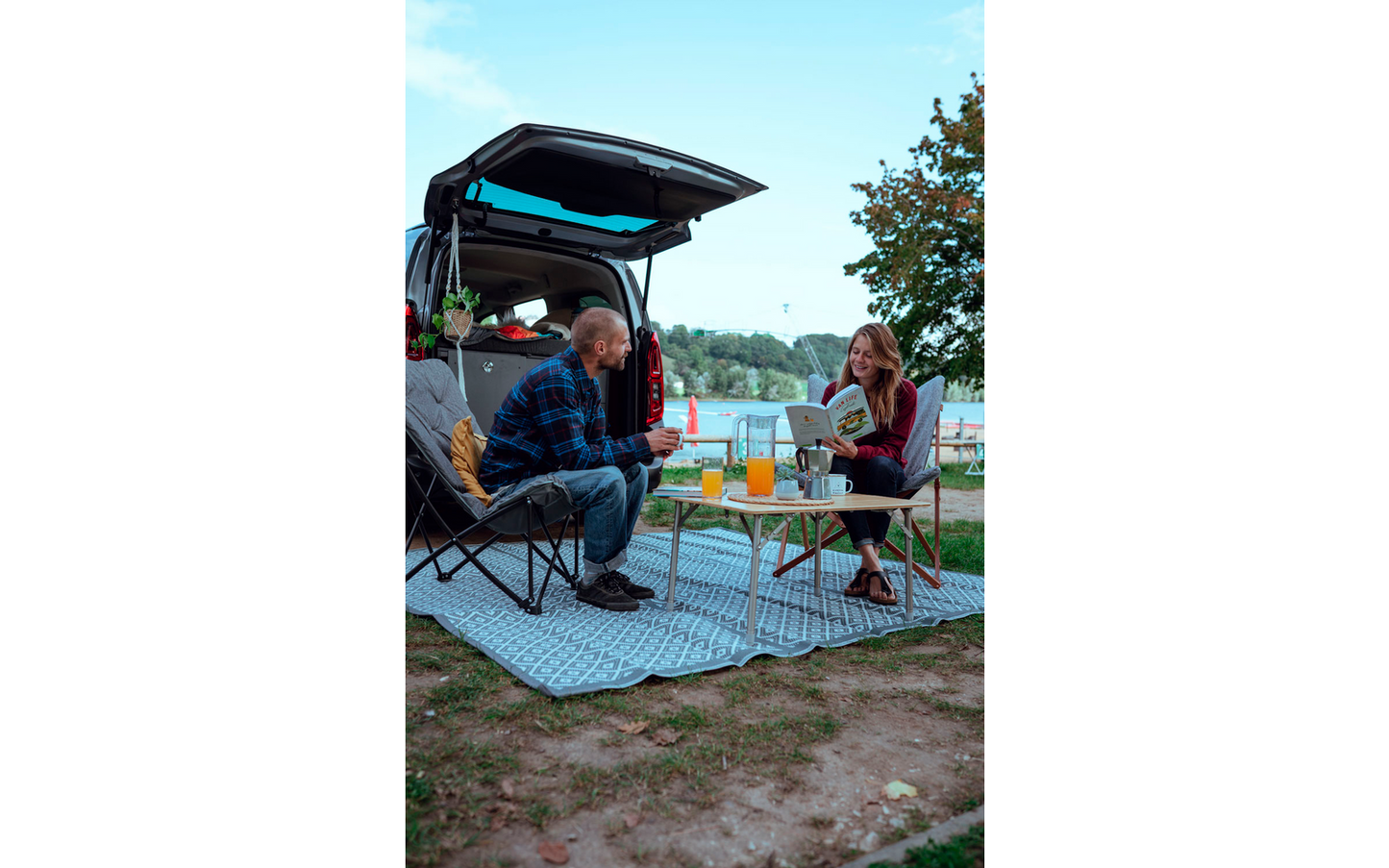 Berger Square Outdoormatte / Vorzeltteppich