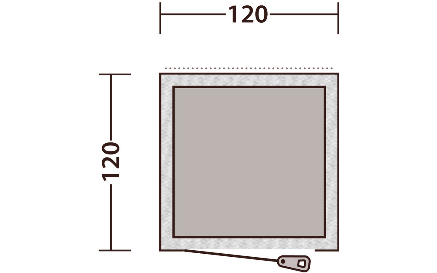 Outwell Seahaven Komfortstation Dusch- Oder Toilettenzelt