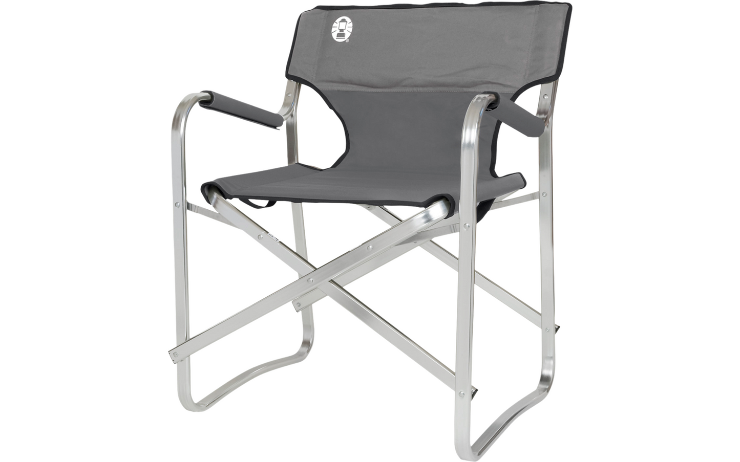 Coleman Deck Chair Klappbarer Campingstuhl Aluminium Silber