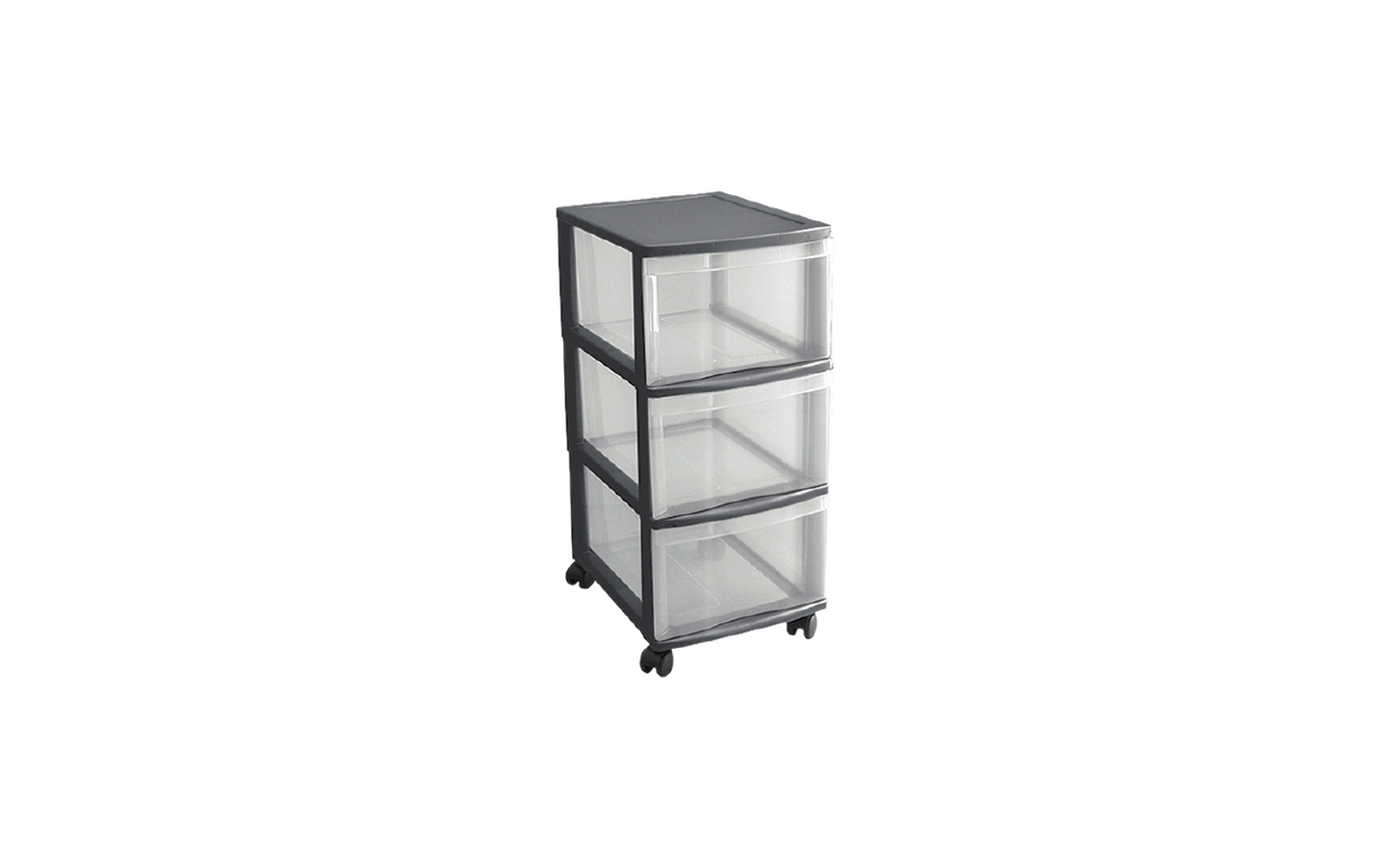 Rotho Rollcontainer / Schubladensystem Optimo 3 Mit Drei Schubladen