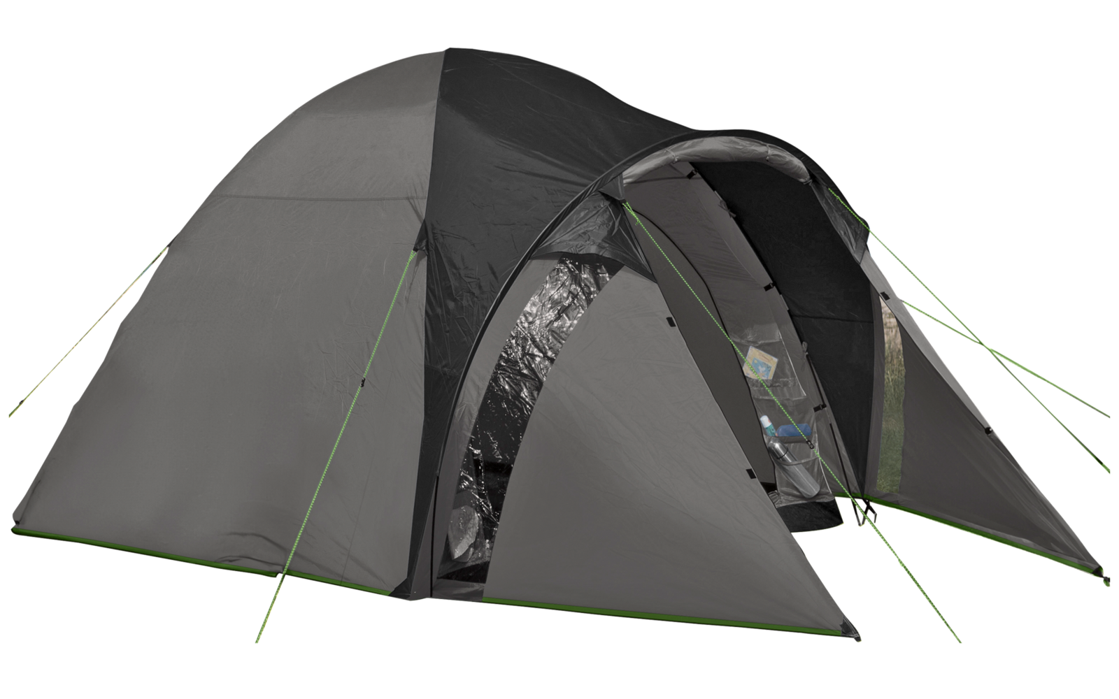  Berger Kiwi NZ 4 Plus Leichtes Kuppelzelt Für Camping Und Trekking Für 4 Personen