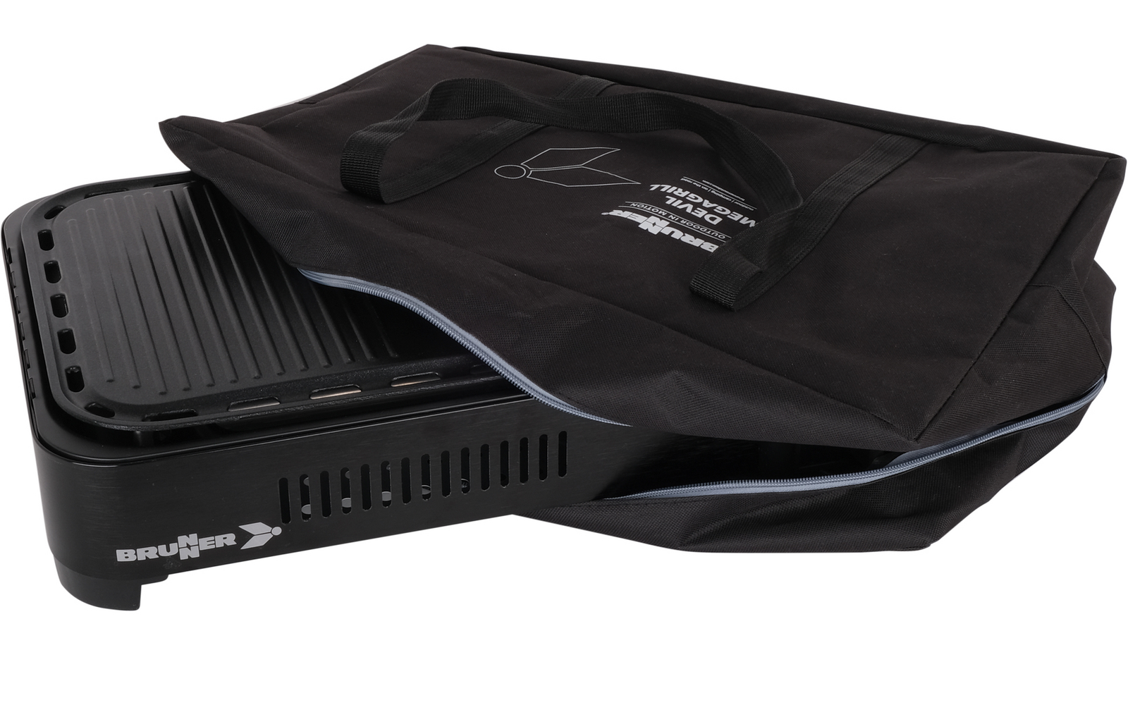  Brunner Devil Megagrill Tischgrill / Campinggrill 46 X 34,5 X 10 Cm / 2200 W