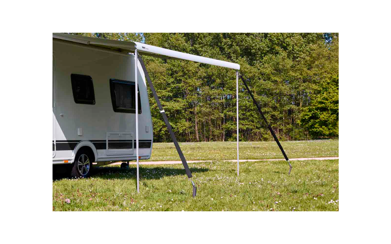  Thule Hold Down Side Strap Kit Sturmabspannung Set 7 Teilig