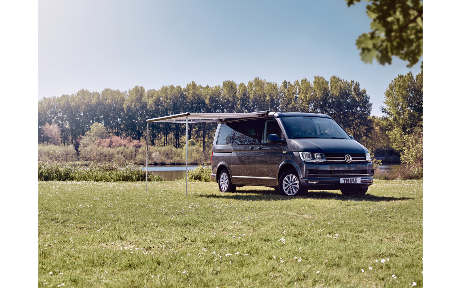  Thule Omnistor 5102 Markise Gehäusefarbe Anthrazit
