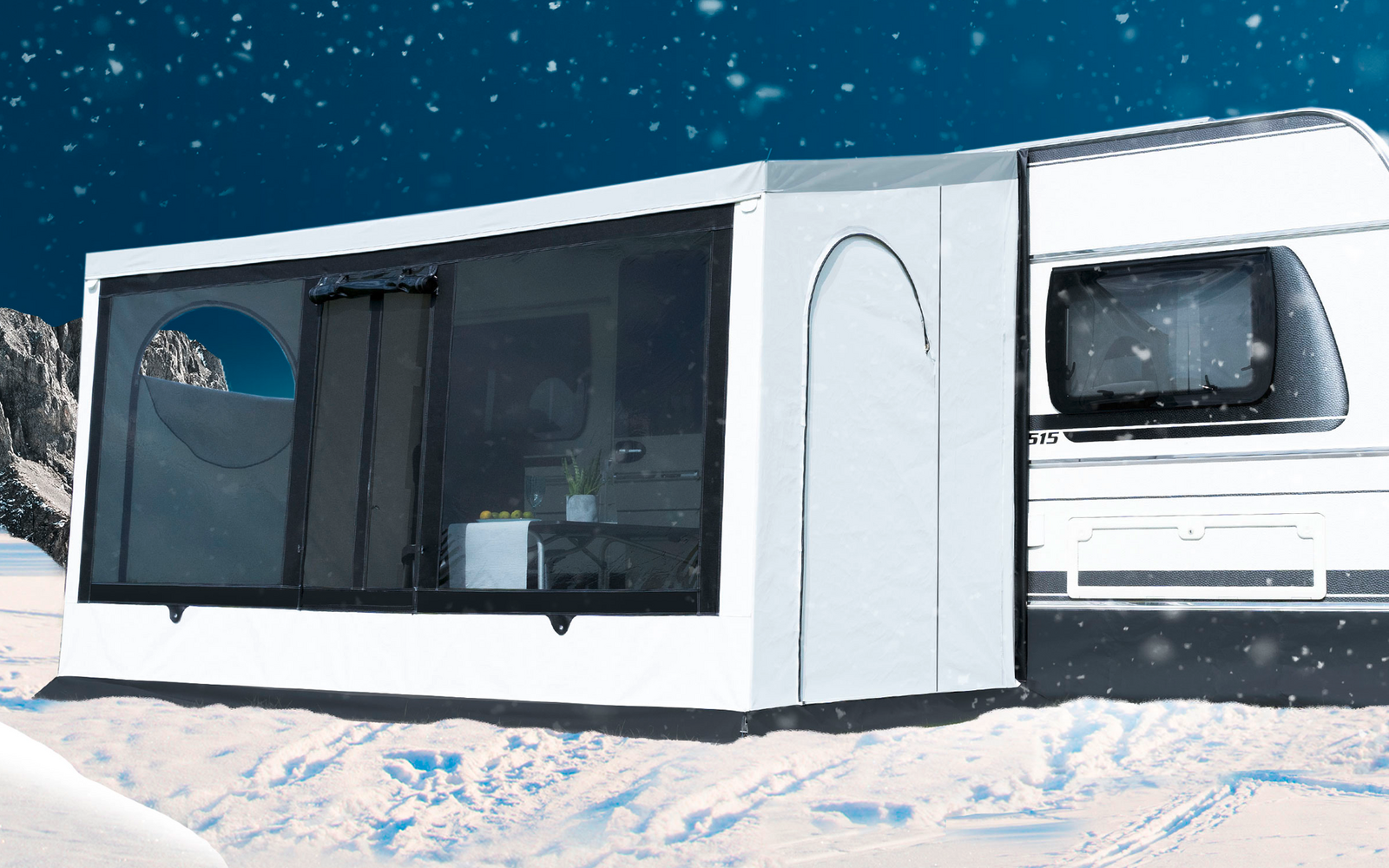  Wigo Inuit Wintervorzelt Storm Für Den Wohnwagen