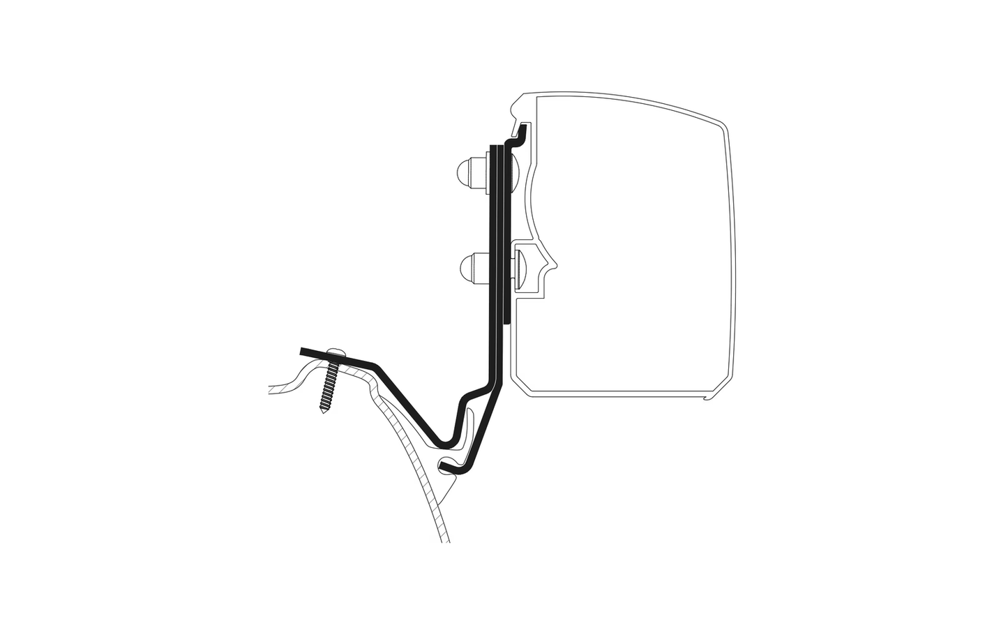  Thule Markisenadapter Für Kepler One / Five / Six