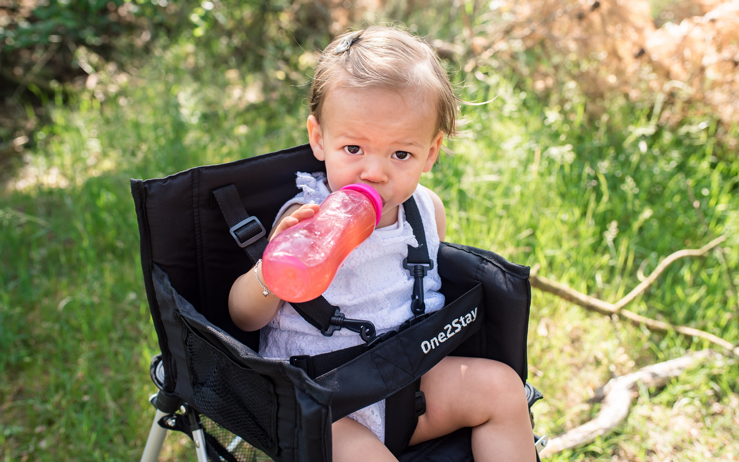  One2Stay Faltbarer Kinderhochstuhl Inkl. Tablett