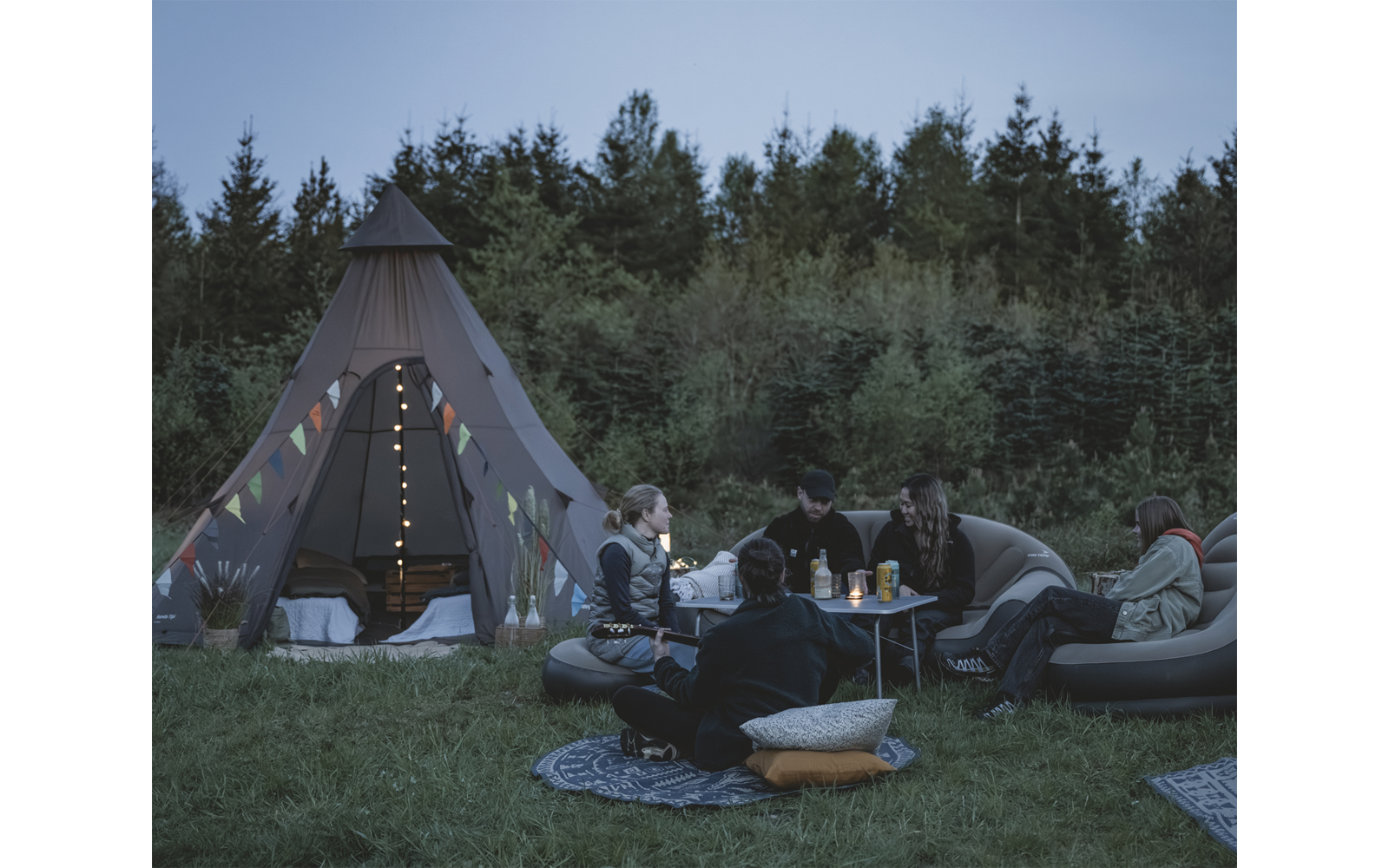  Easy Camp Familien Tipizelt Rands Tipi Für 8 Personen