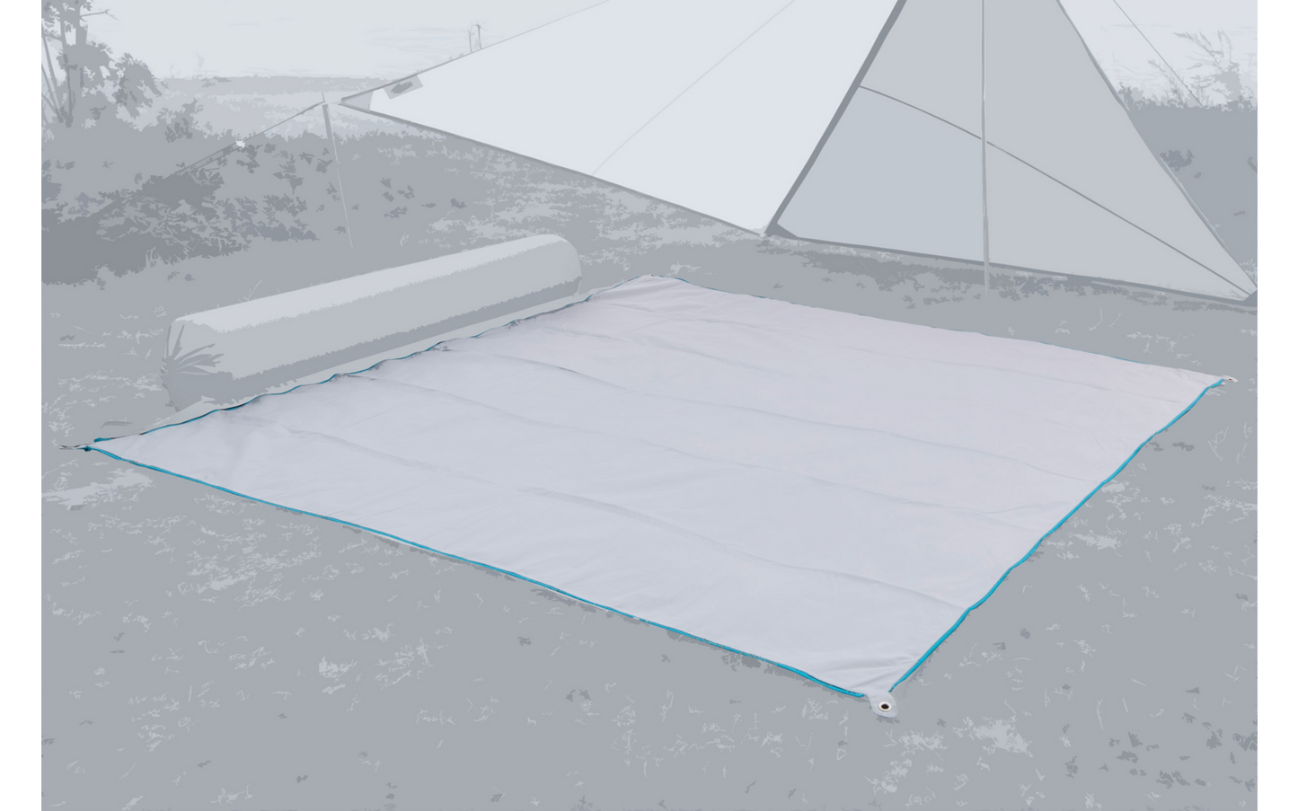 Bent Verbindbarer Teppich Zip Carpet 250 X 250 Cm