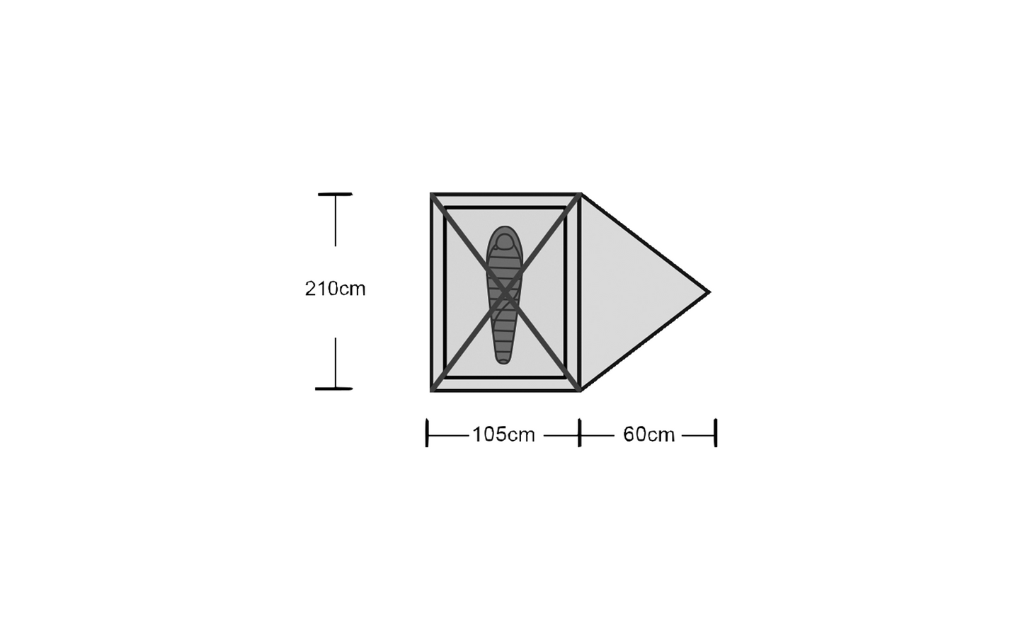 Origin Outdoors Snugly Kuppelzelt Für 1/2 Personen