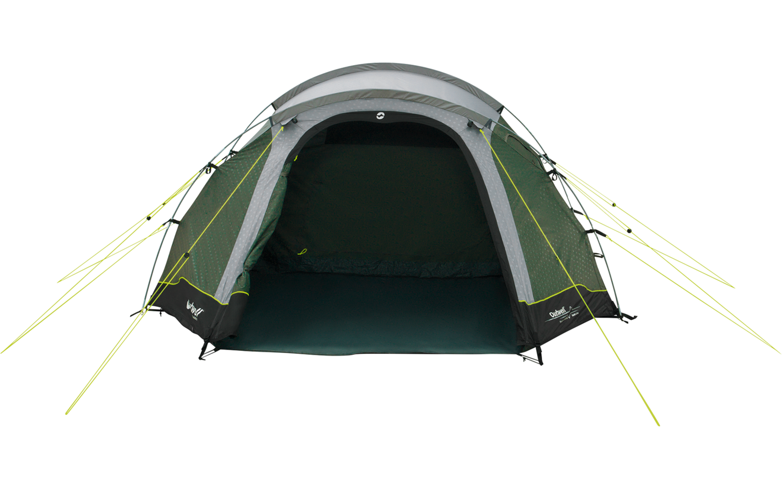  Outwell Earth 4 Plus Tunnelzelt Für 4 Personen Dunkelgrün
