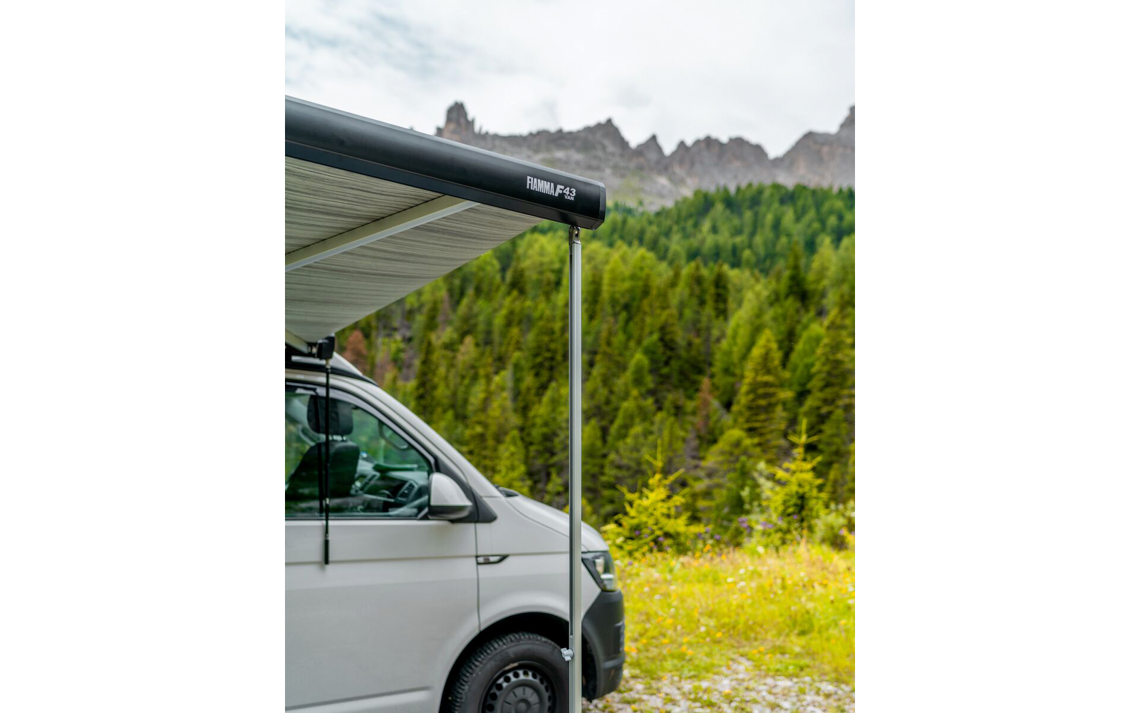  Fiamma F43van Markise Für Campingbusse Schwarz