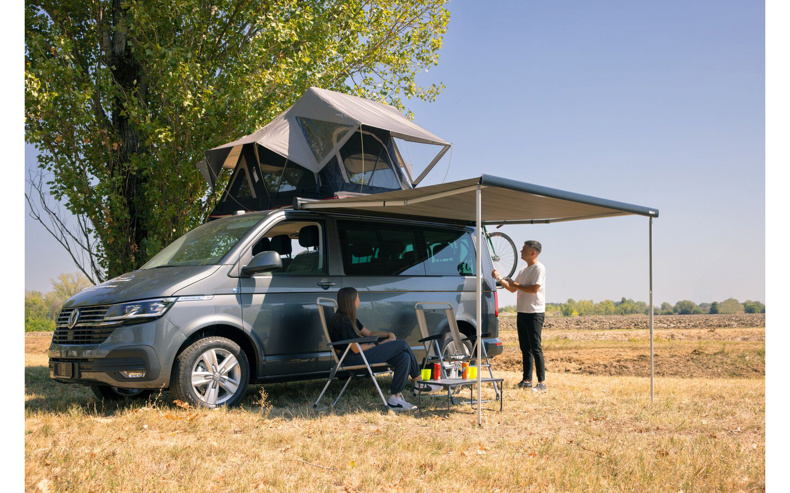  Fiamma F43van Markise Für Campingbusse Schwarz