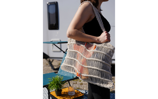  Camplife Makramee Strandtasche