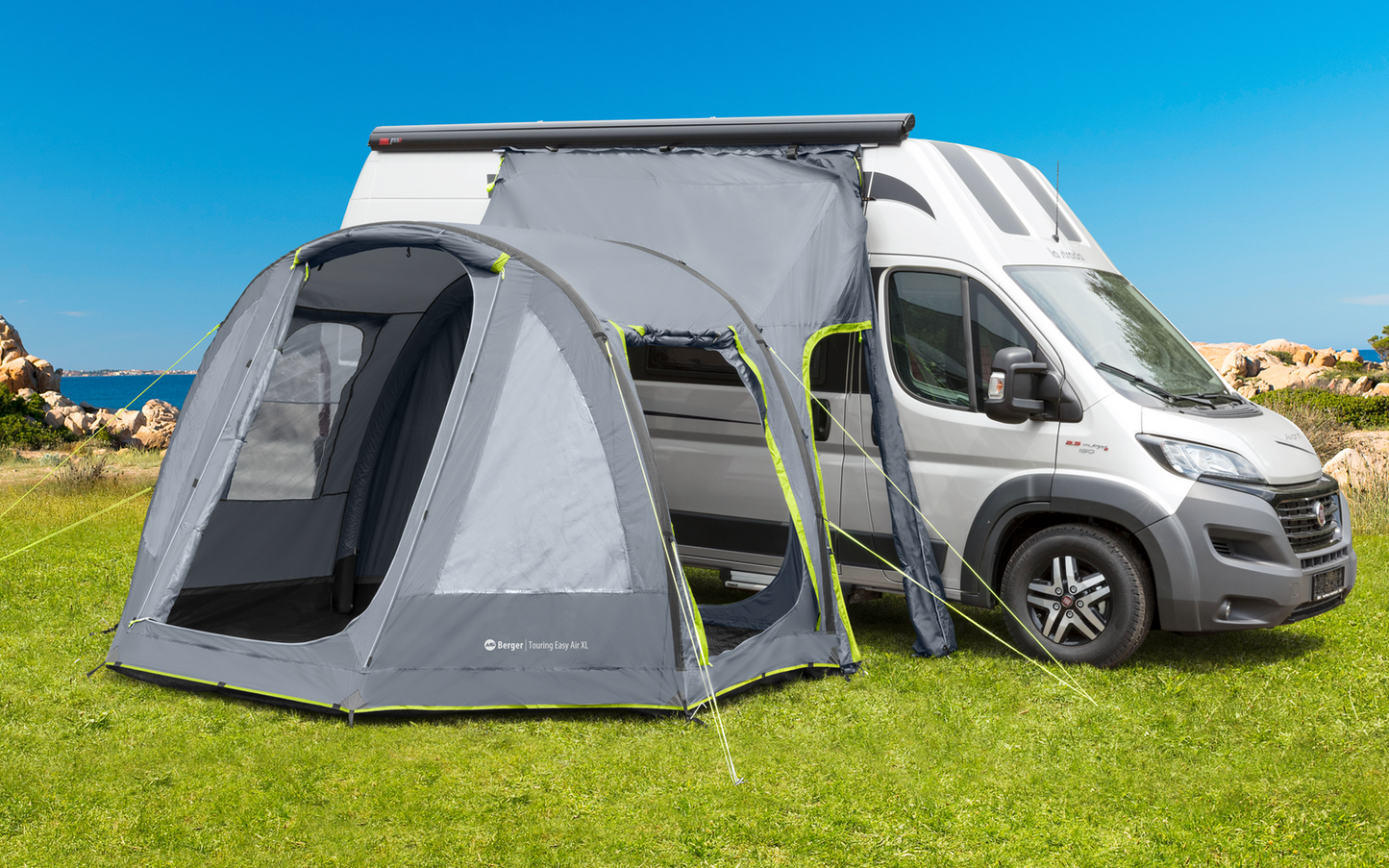  Berger Touring Easy Air XL Aufblasbares Vorzelt Kastenwagen & Reisemobil