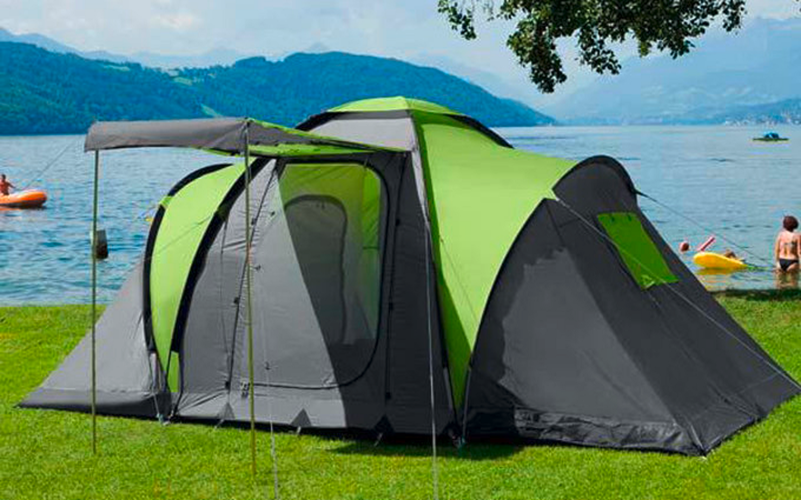  Berger Liberty 4 Familienzelt Für 4 Personen