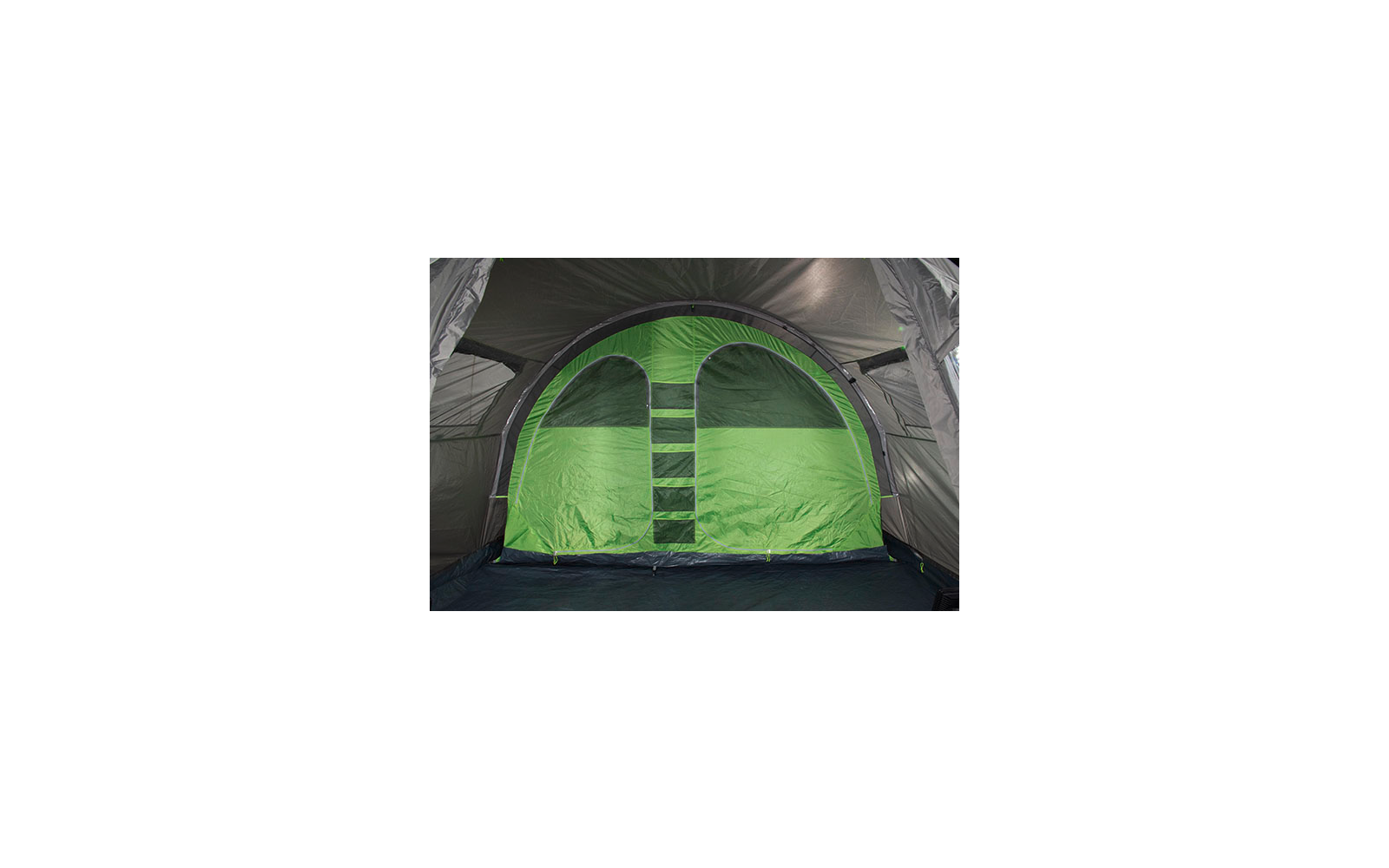  High Peak Torri 5.0 Tunnelzelt Für 5 Personen Dunkelgrau / Grün