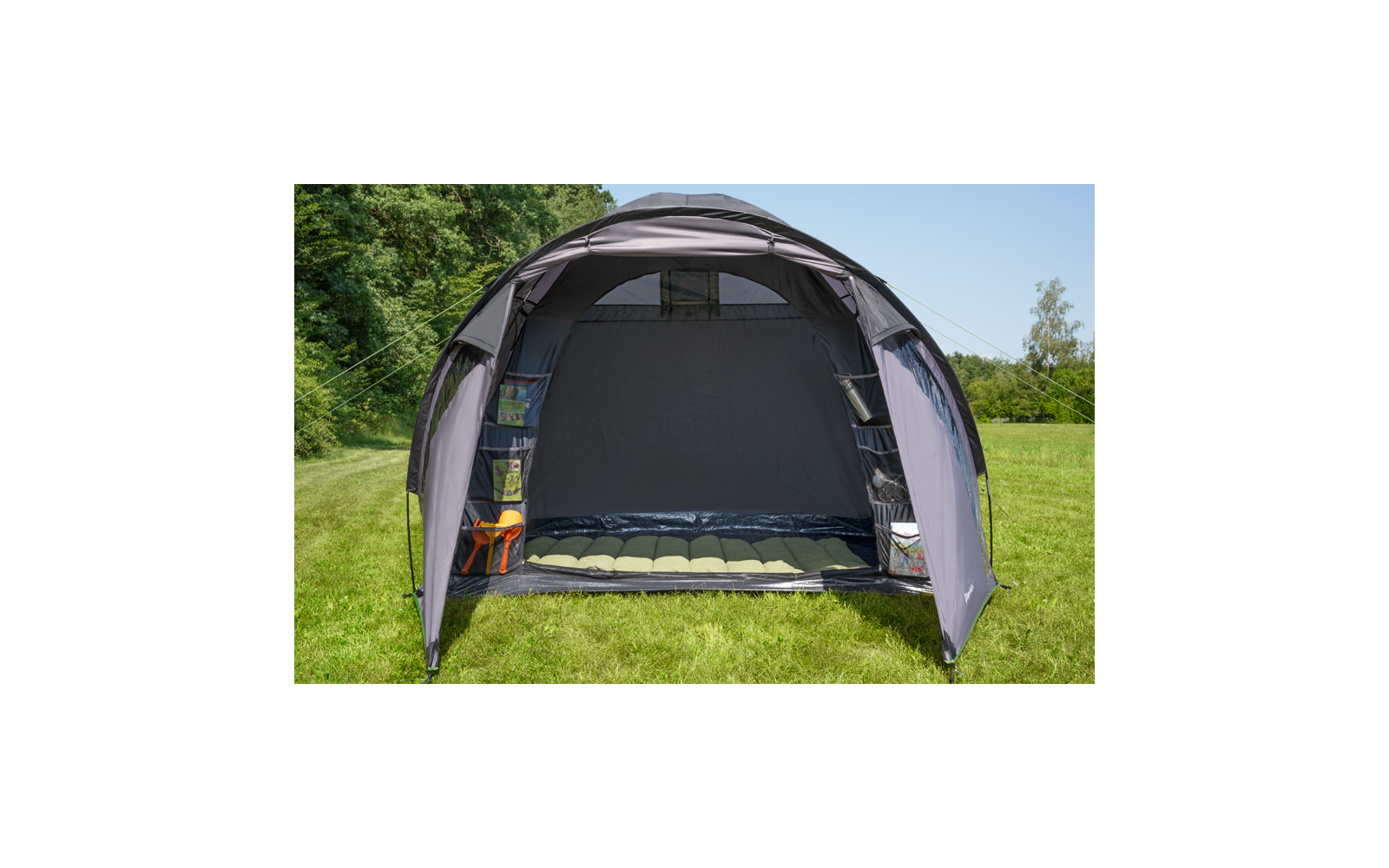  Berger Kiwi NZ 4 Plus Leichtes Kuppelzelt Für Camping Und Trekking Für 4 Personen