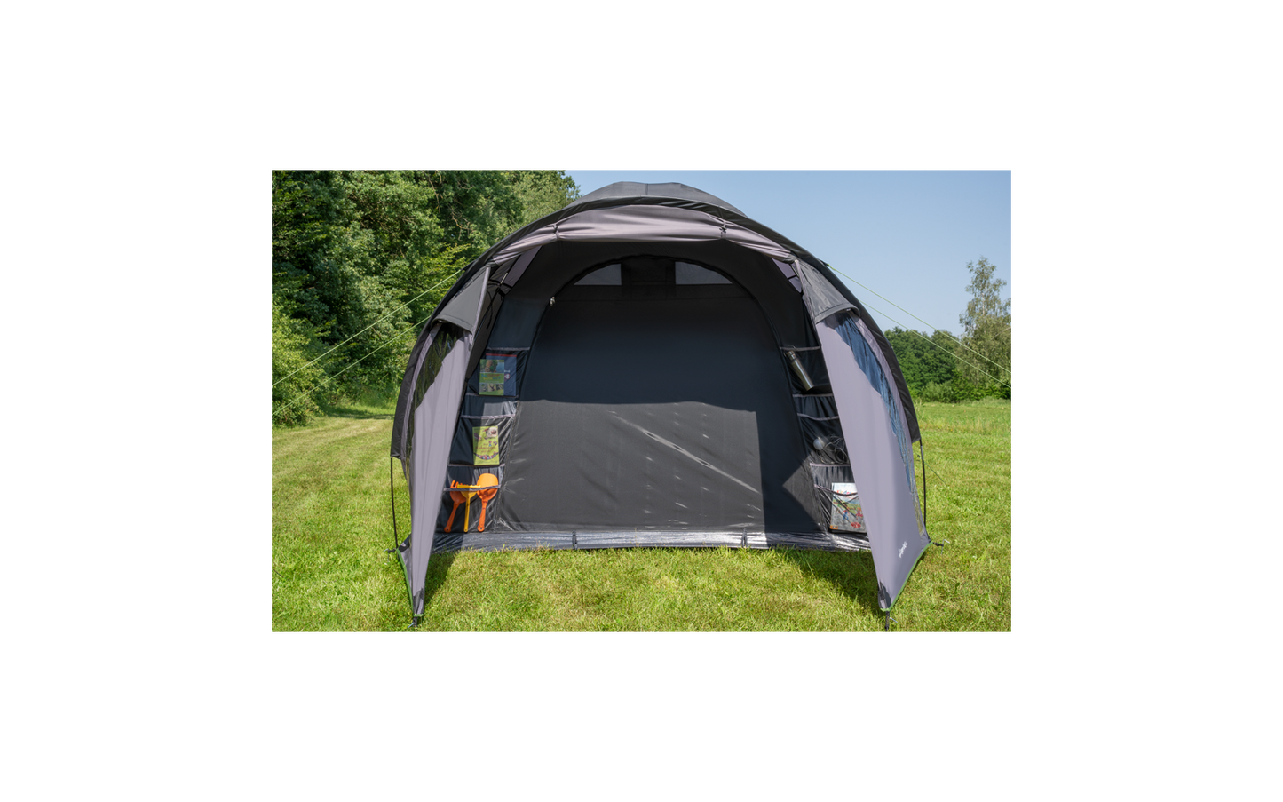 Berger Kiwi NZ 4 Plus Leichtes Kuppelzelt Für Camping Und Trekking Für 4 Personen