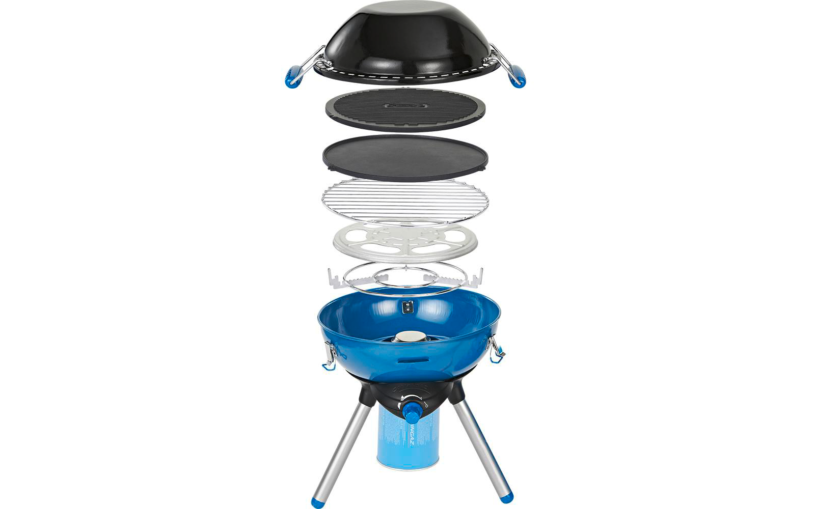  Campingaz Party Grill 400 CV Gasgrill Inklusive CV 470 All Season Gaskartuschen 3er Set