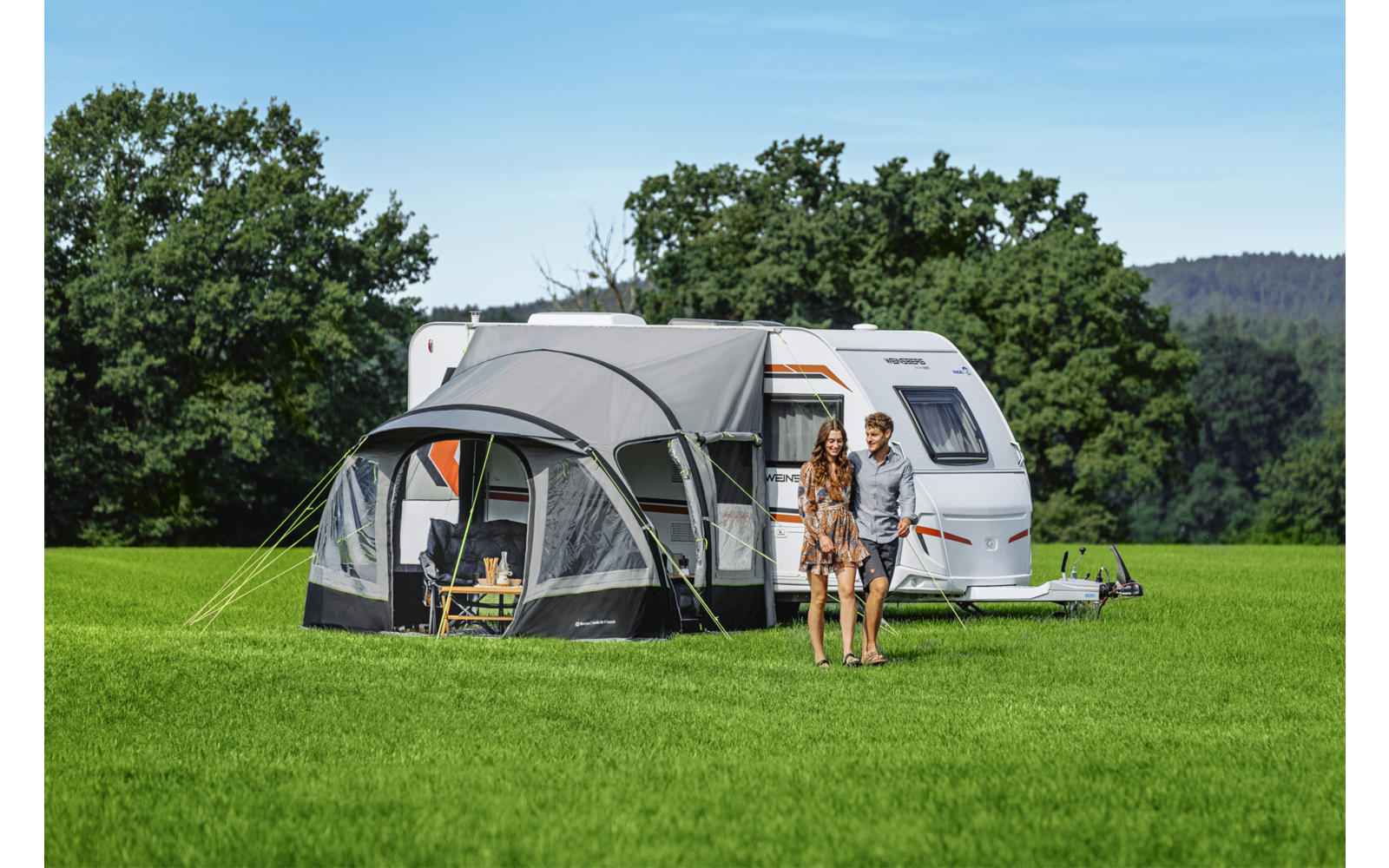  Berger Garda Air 4-Season Aufblasbares Vorzelt Für Wohnwagen