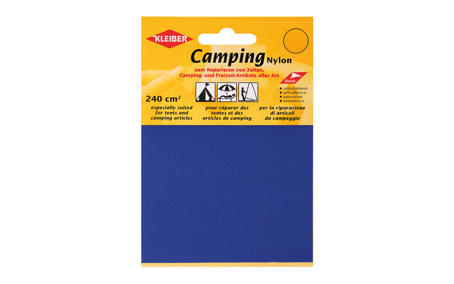  Kleiber Camping Nylon Reparaturflicken (2 Stück)