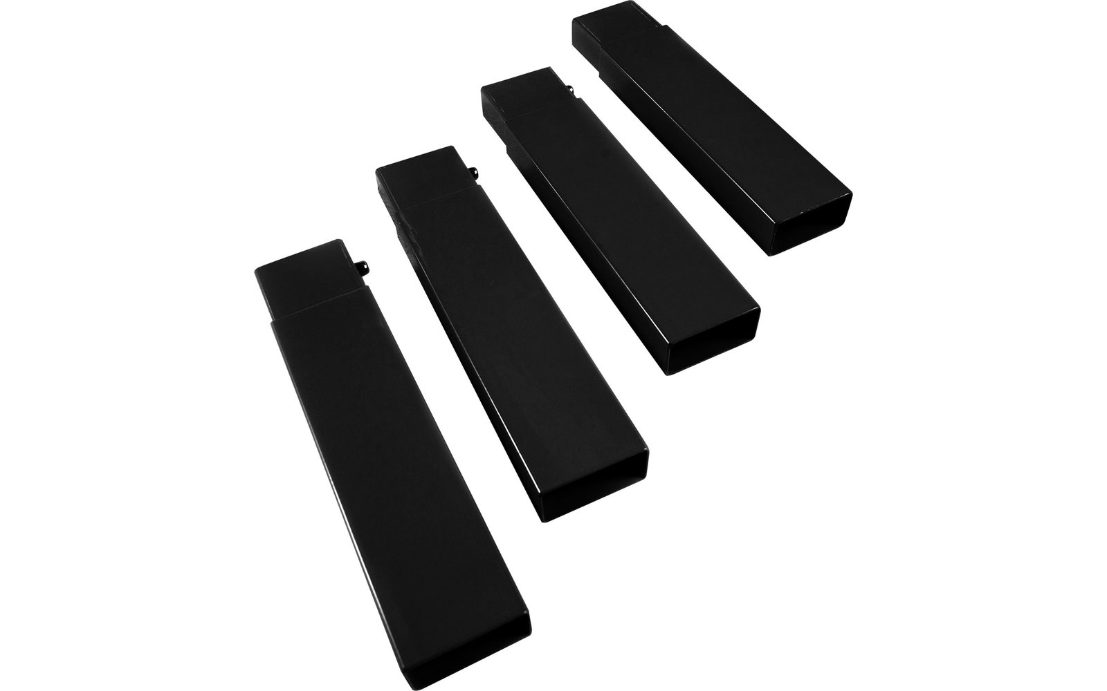  Disc-O-Bed Beinverlängerung Schwarz 4er Set