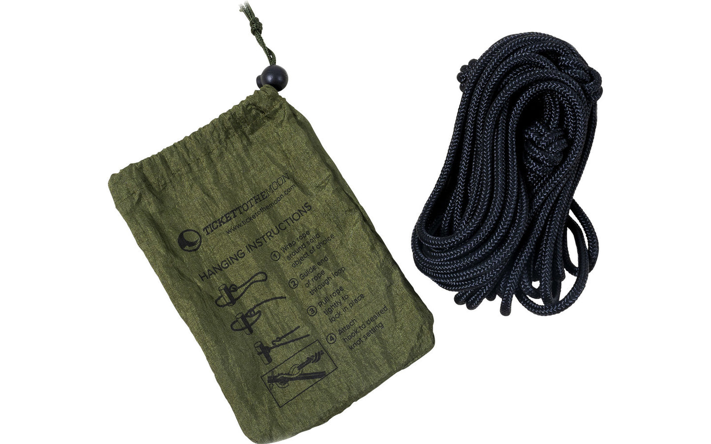  Ticket To The Moon Nautical Ropes Hängemattenaufhängung