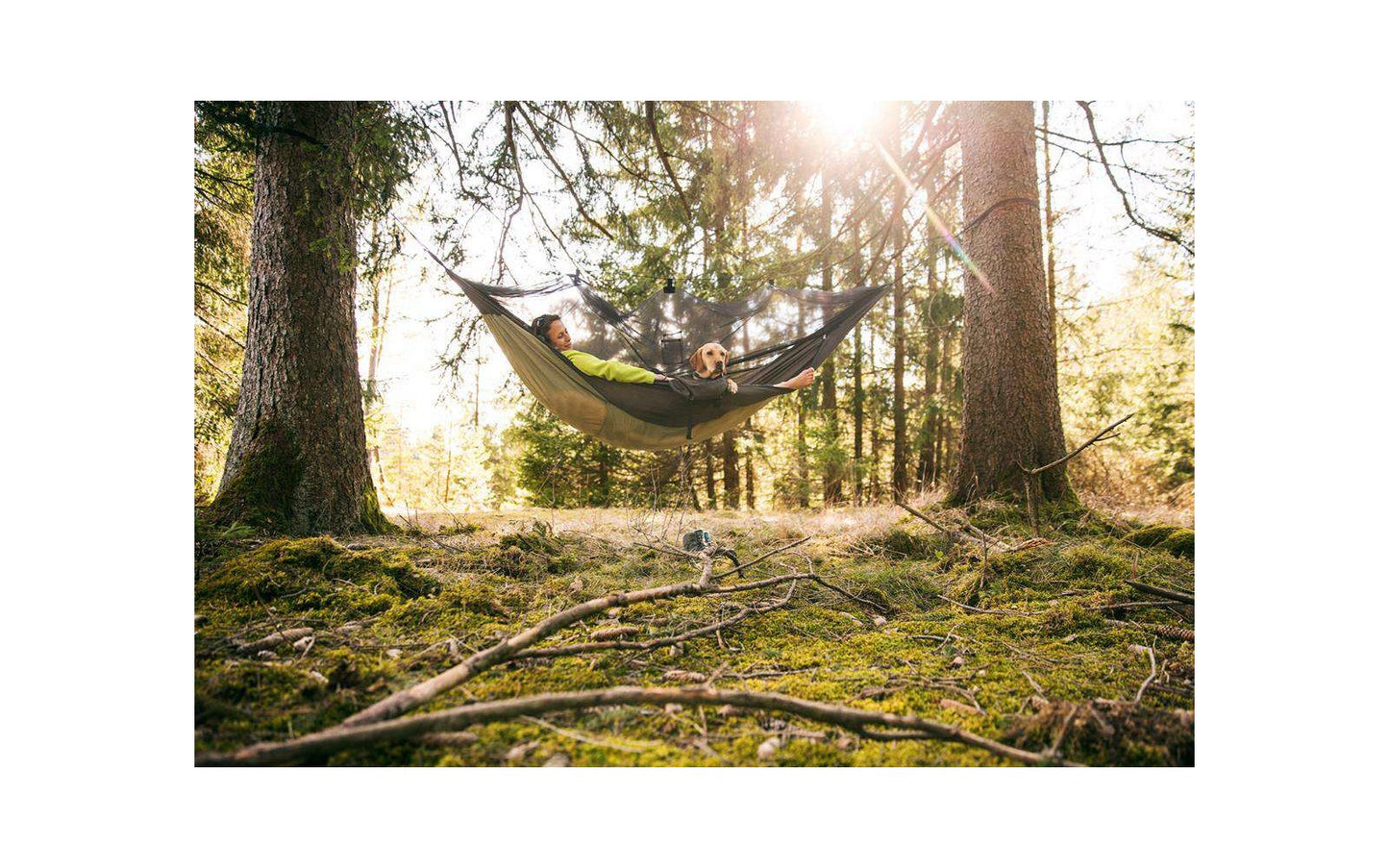  Amazonas Hängematte Moskito-Traveller Thermo XXL