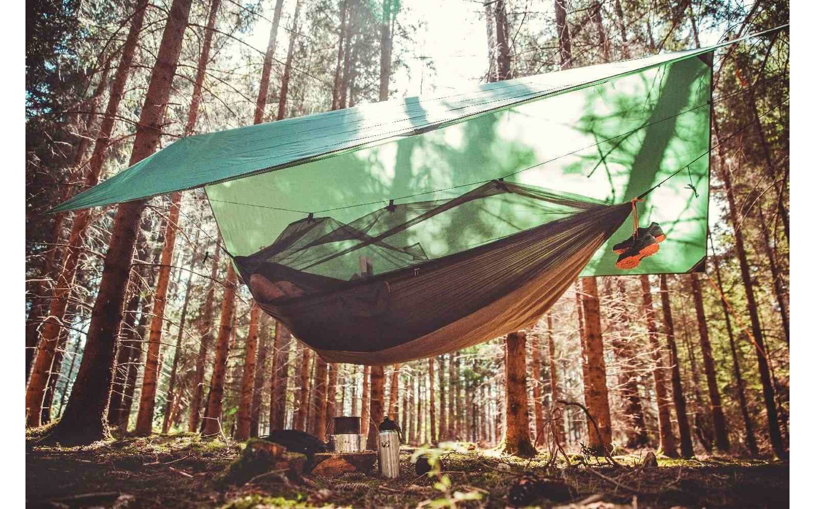  Amazonas Hängematte Moskito-Traveller Thermo XXL