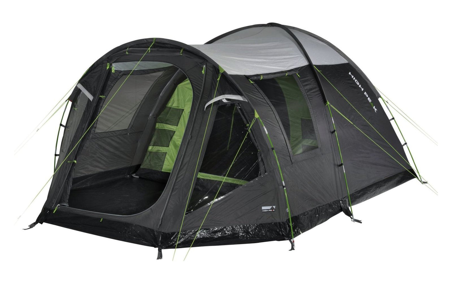  High Peak Santiago 5.0 Kuppelzelt Mit Vorbau Für 5 Personen 280 X 430 Cm