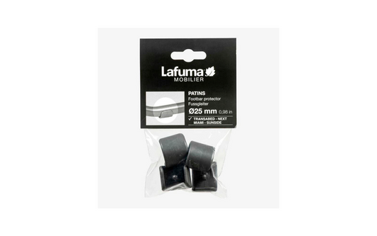 Lafuma Fußschoner Für Relaxliege RT2 Ø 25 Mm 4 Stück Anthrazit