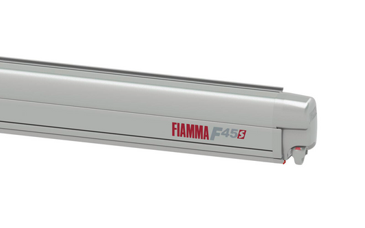  Fiamma F45s Wandmarkise 300 Cm Für VW T5 / T6 / Multivan / Transporter Langer Radstand (Titanium / Royal Grey)