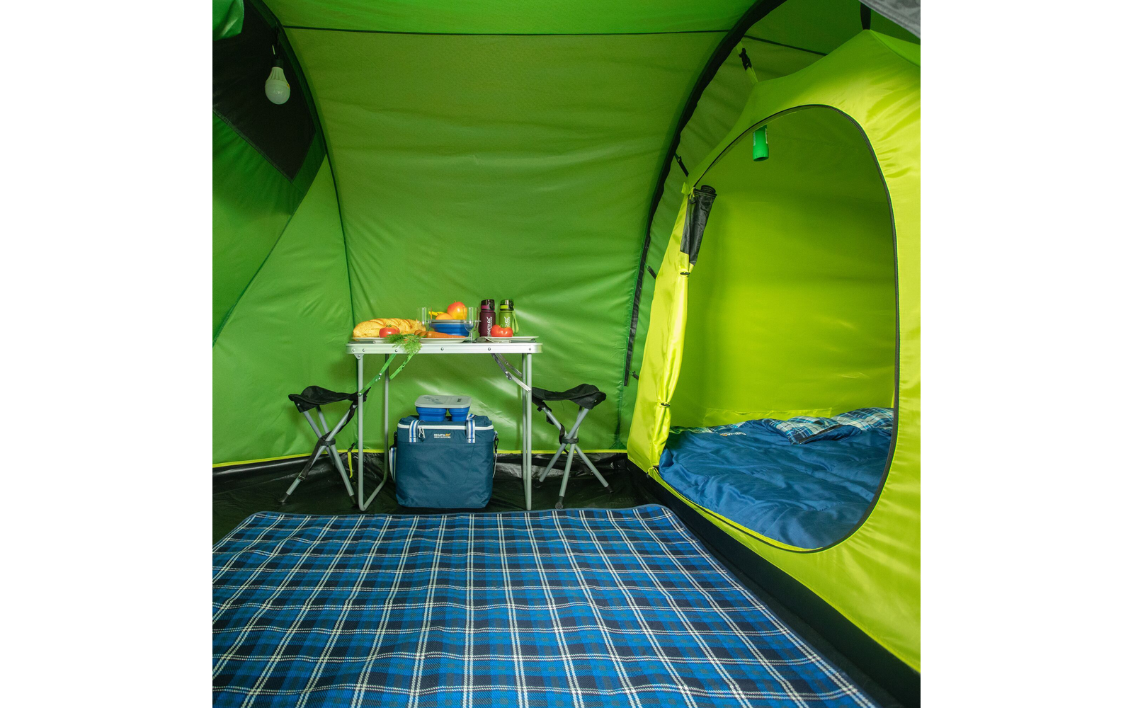  Regatta MontegraTunnelzelt 430 X 235 X 135 Cm Für 4 Personen