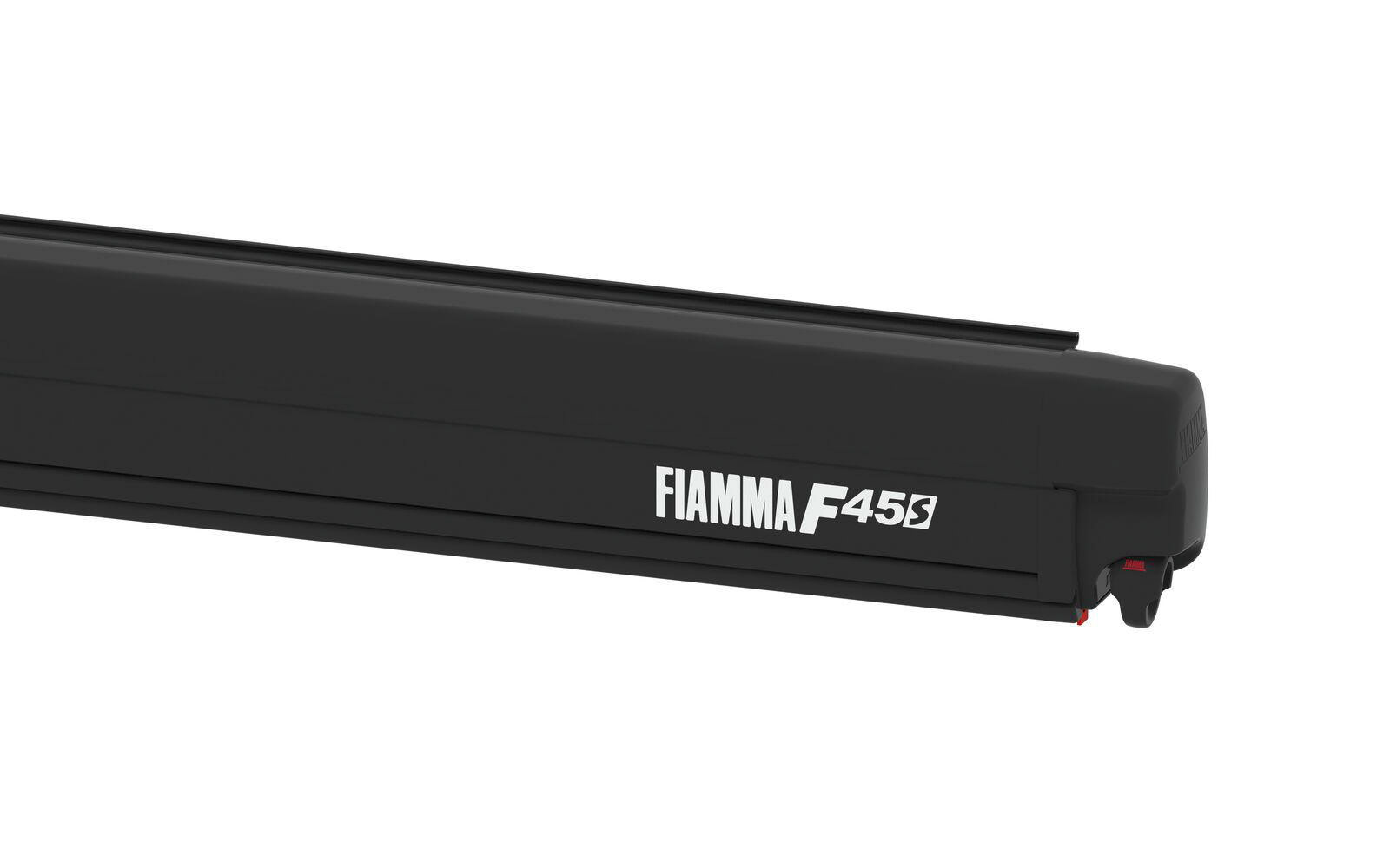  Fiamma F45s PSA Wandmarkise 260 Cm Für PSA-Vans (Deep Black / Royal Grey)