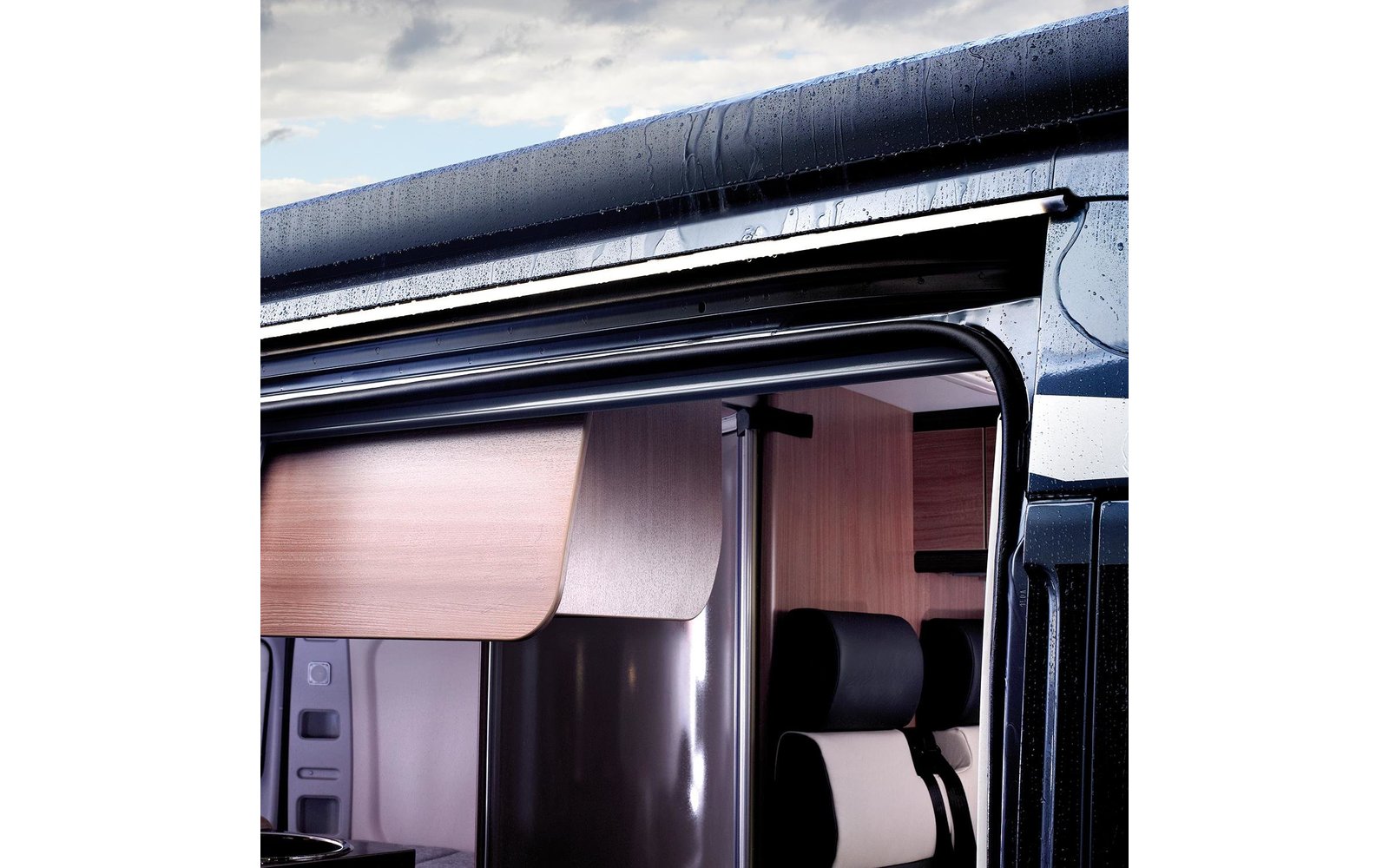  Dometic RainTec RT 100 LED-Regenrinne Für Schiebetüren Fiat Ducato