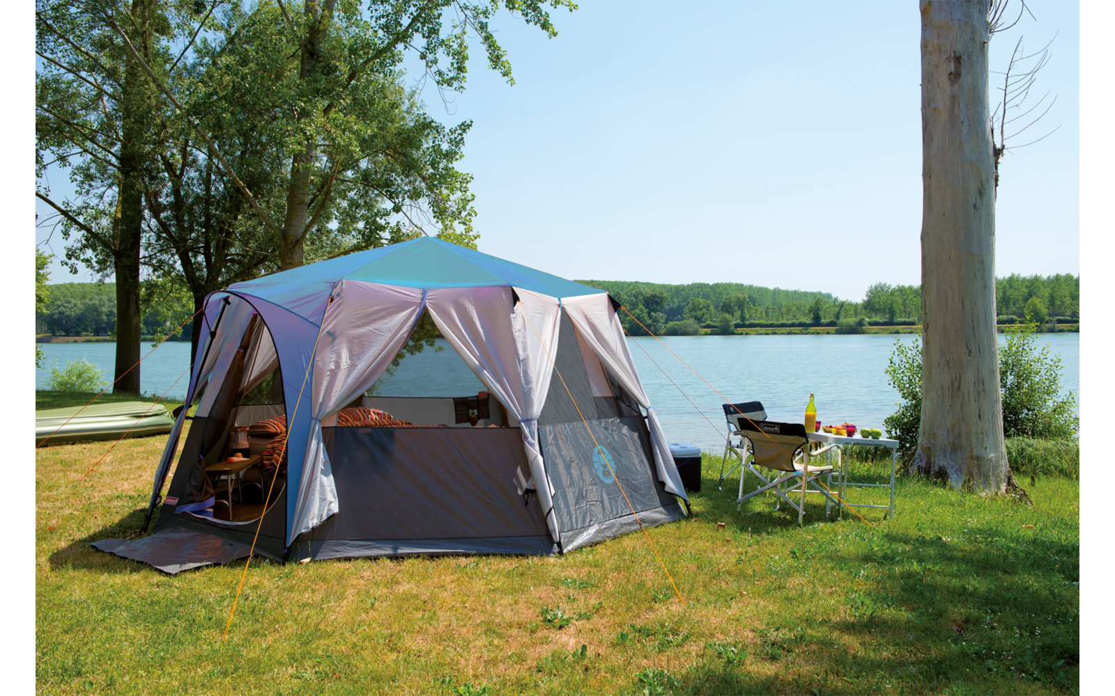  Coleman Octagon Familienzelt Für 8 Personen