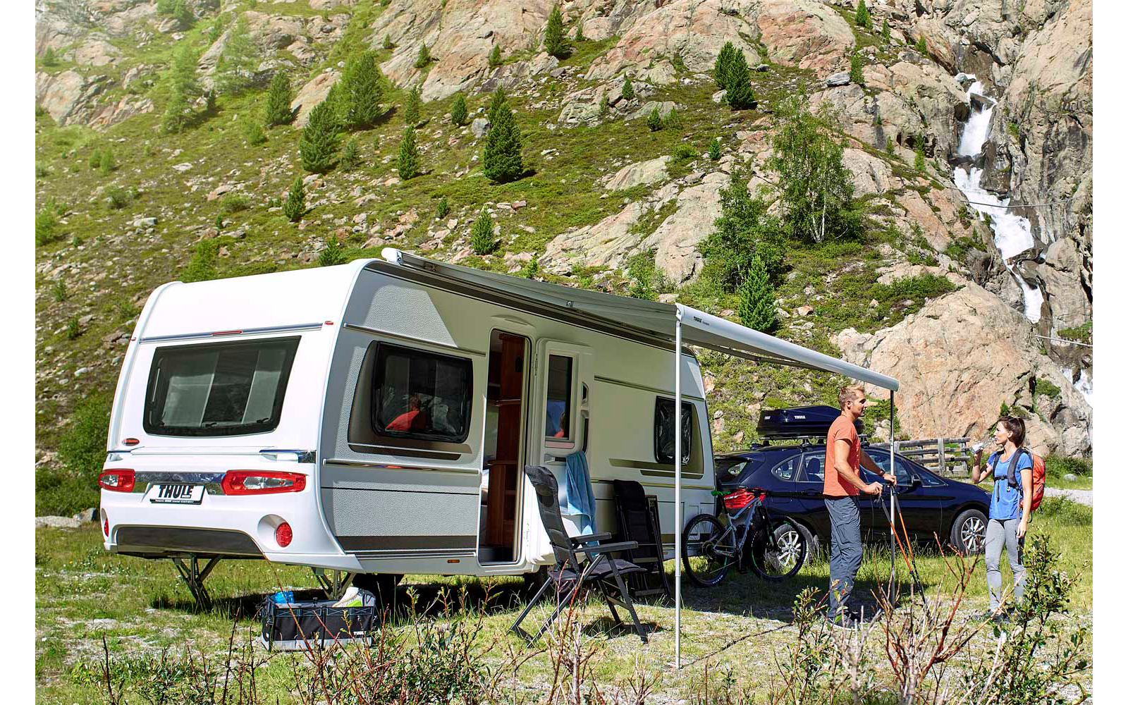  Thule Omnistor 6300 Dachmarkise Gehäusefarbe Eloxiert
