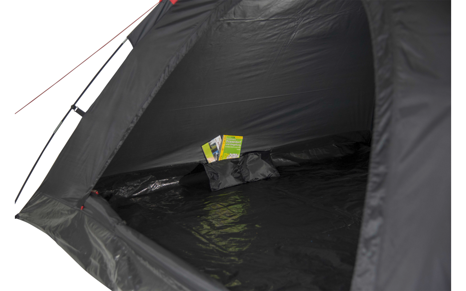  High Peak Monodome XL Freistehendes Einfachdach Kuppelzelt Schwarz Für 4 Personen