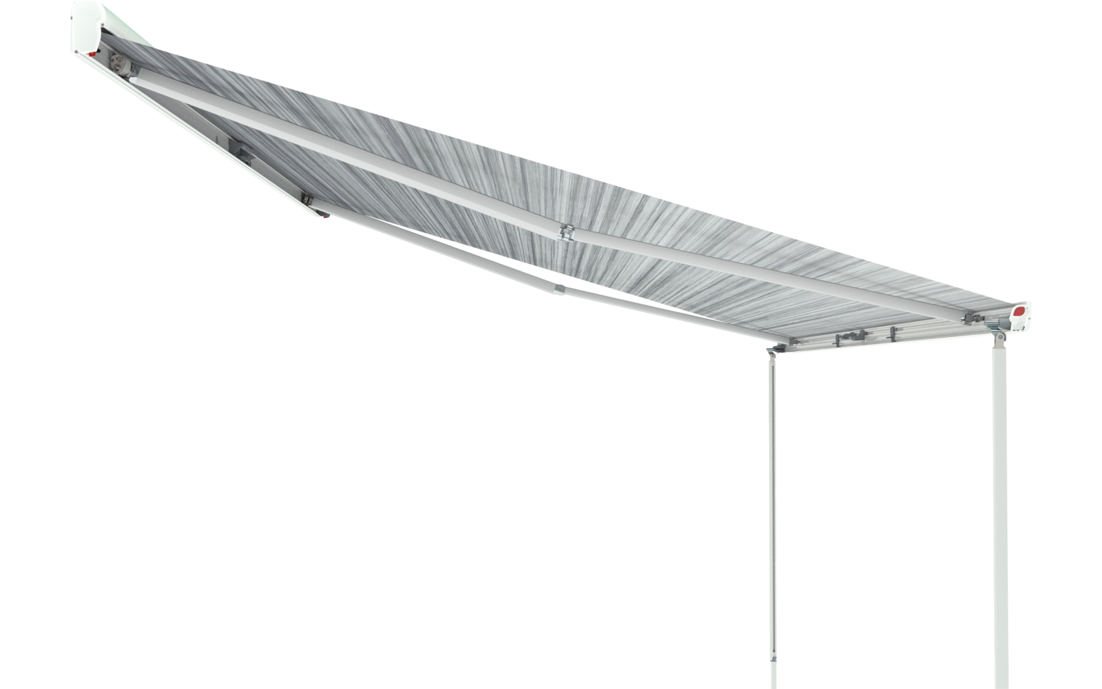  Fiamma F45s Wandmarkise 260 Cm Für VW T5 / T6 / California (Deep Black / Royal Grey)