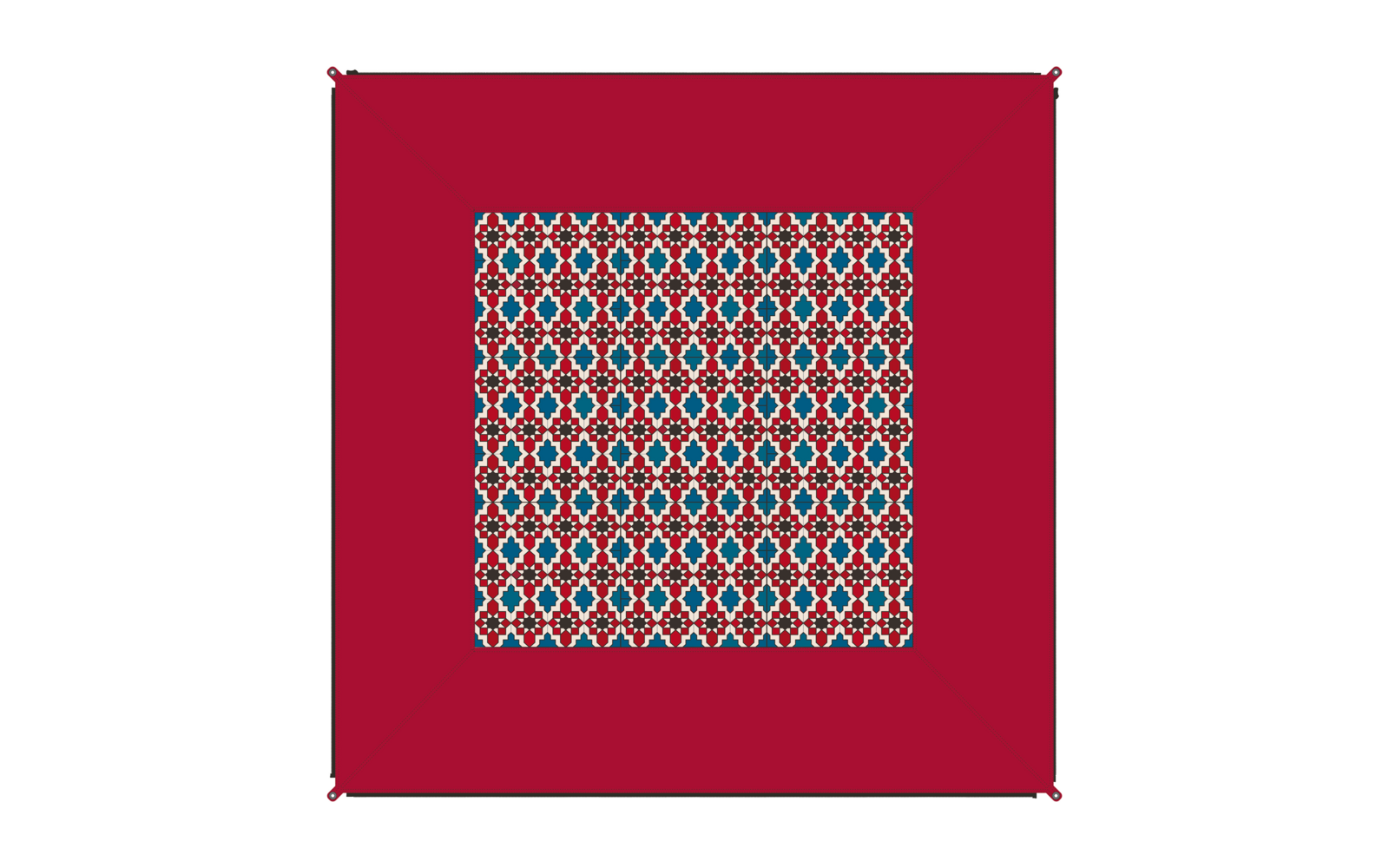  Bent Verbindbarer Teppich Zip Carpet 250 X 250 Cm