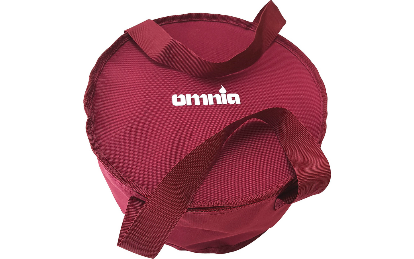  Omnia Campingbackofen Set 5-teilig Inkl. Silikonbackform, Aufbackgitter, Transporttasche & Topflappen